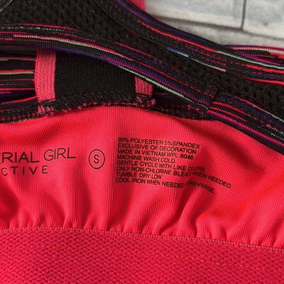 Material Girl Active WORK IT tank top size small - Picture 7 of 8